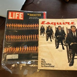 Vintage Magazines Esquire & Life